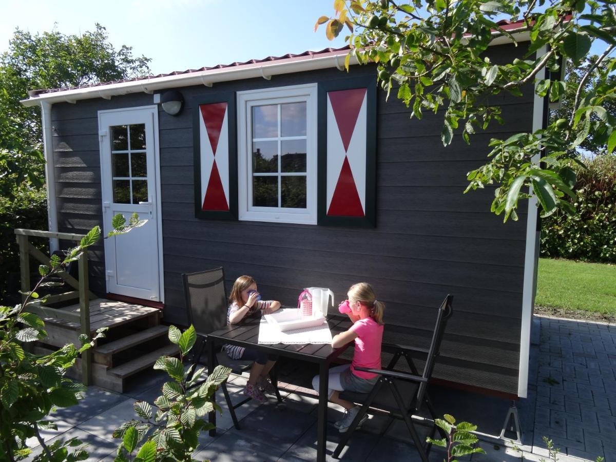 Zeeuwse Chalet Voor 2 Personen Serooskerke  Exteriör bild